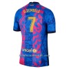 Camiseta de fútbol FC Barcelona Ousmane Dembele 7 Tercera Equipación 2021/22 - Hombre